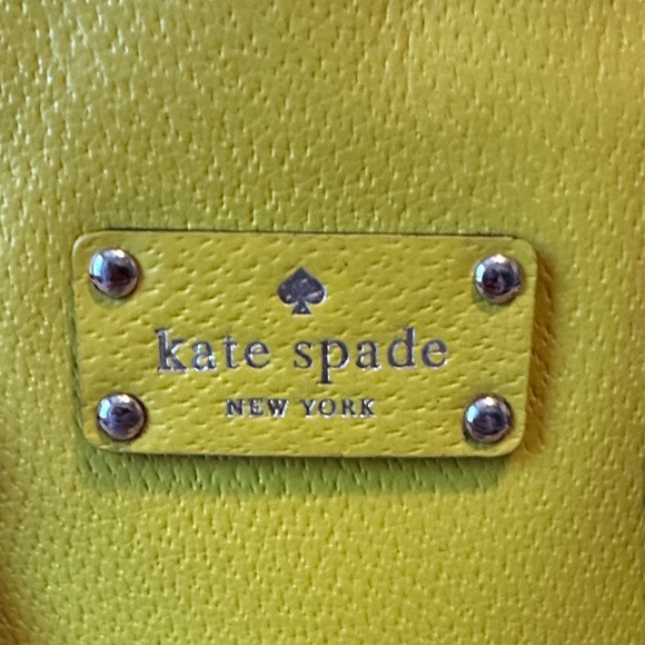 kate spade bright yellow dome satchel with double handles - Picture 2 of 12